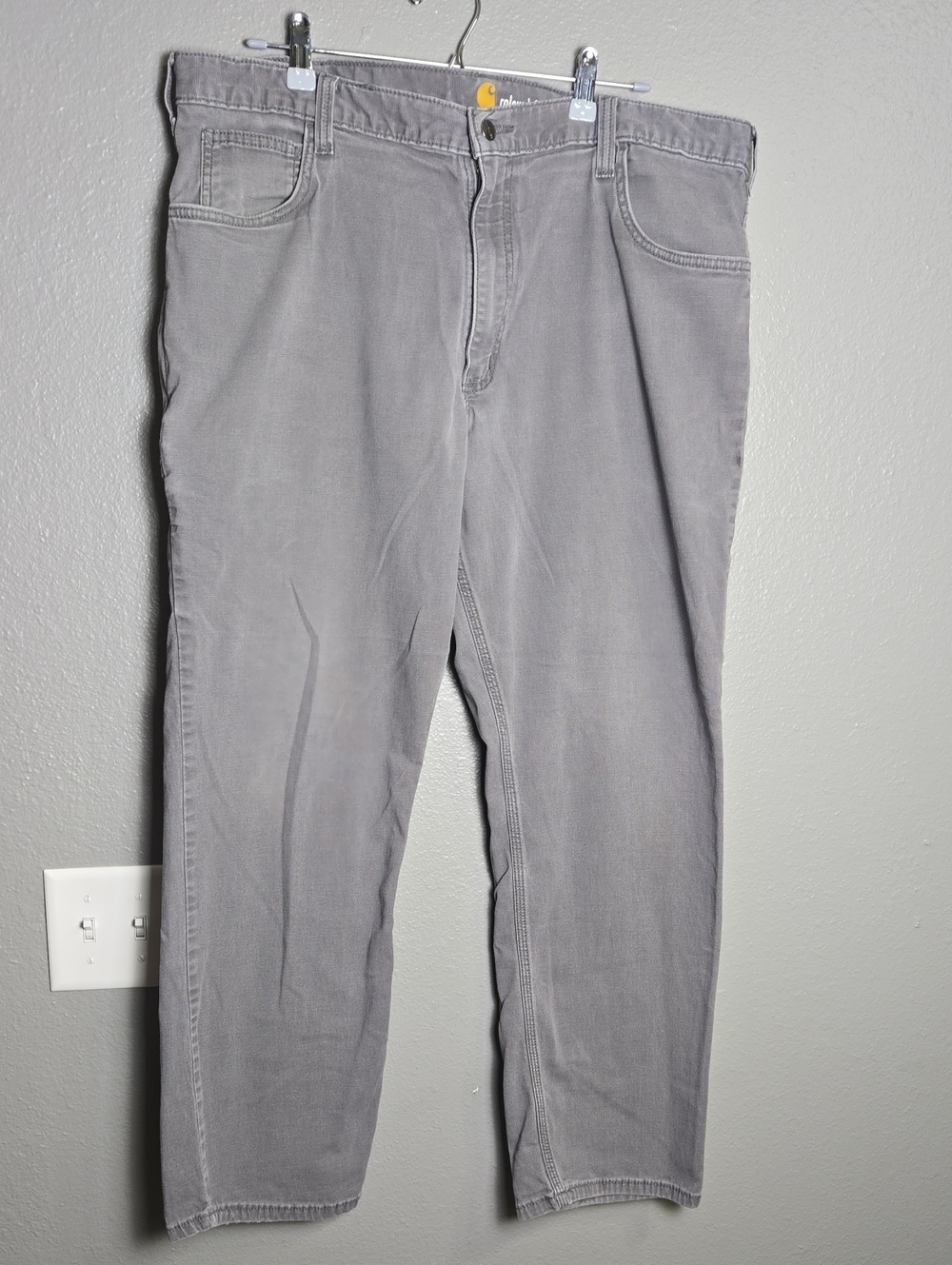 Carharrt Grey Relaxed Fit Pants 40x30